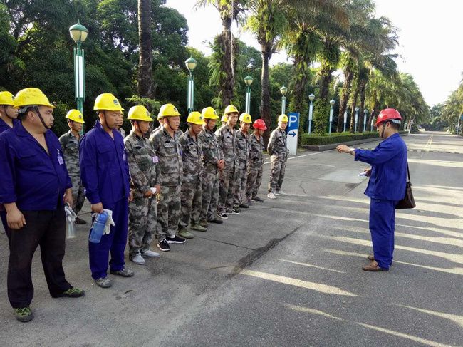 班前安全技術交代會